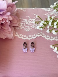 Image 3 of Lilac Butterflies (Silver)