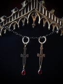 Image 1 of two of swords earrings