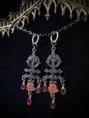 Image 1 of vampire's sigil earrings