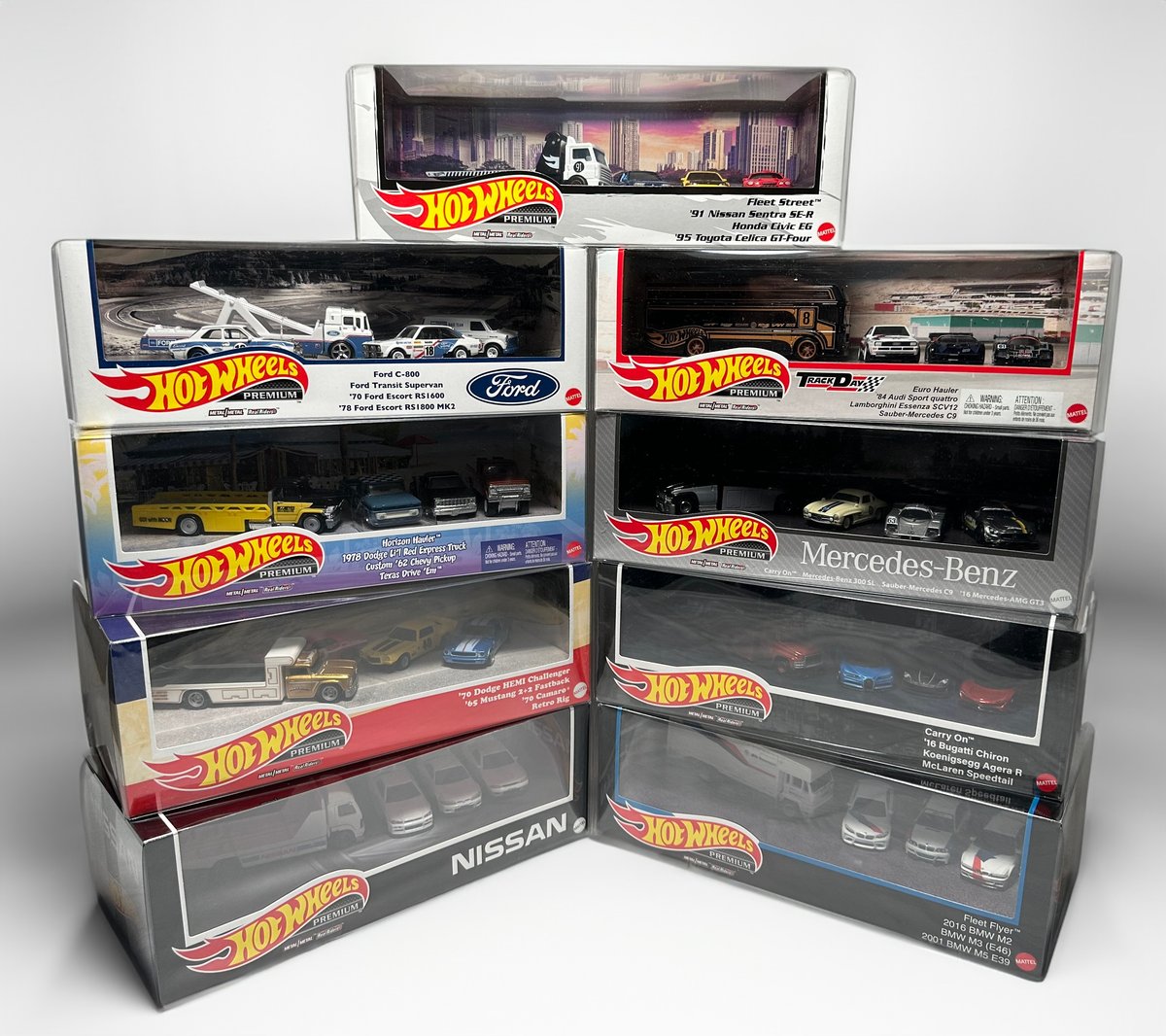 Collector Sleeve For 2021 2022 Hot Wheels Premium Display Set 