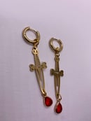 Image 2 of two of swords earrings