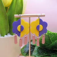 Image 3 of Retro Flower Split Color