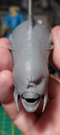 Image 1 of Raven alien head