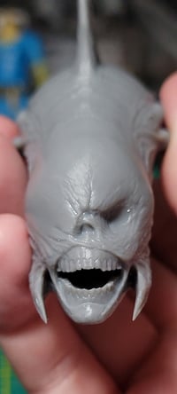 Image 2 of Raven alien head