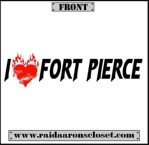 Image of I Love Fort Pierce Tee Shirt