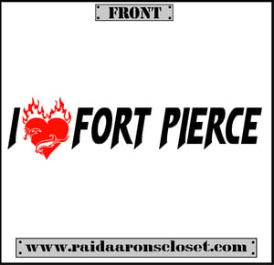 Image of I Love Fort Pierce Tee Shirt