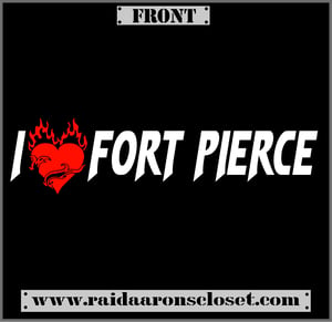 Image of I Love Fort Pierce Tee Shirt
