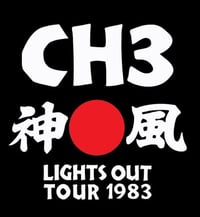Image 2 of CH3 1983 Lights Out Tour Retro Shirt