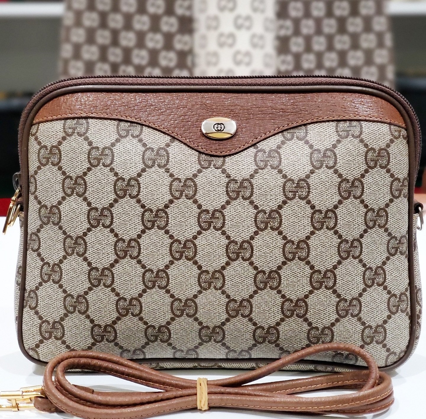 Gucci monogram crossbody online