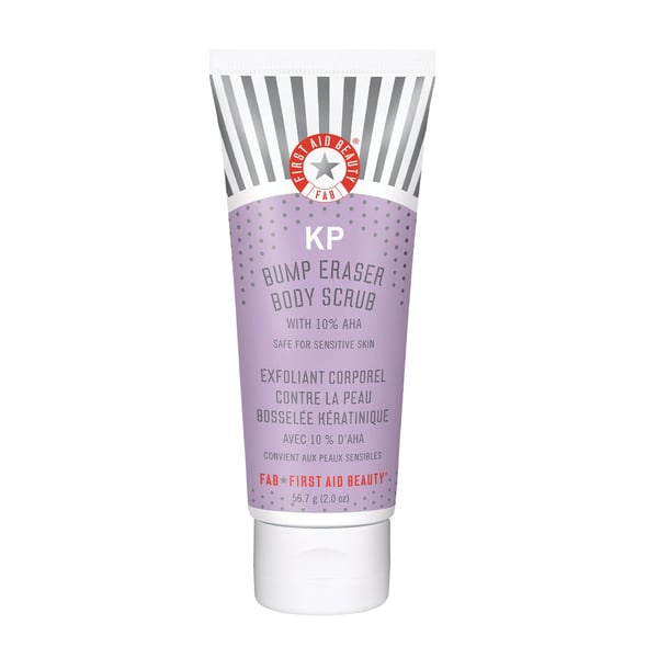 Image of First Aid Beauty KP Bump Eraser Body Scrub Exfoliant for Keratosis Pilaris with 10% AHA 2 oz.