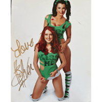 Autographed 8x10 - DUAL SIGNED - Tara & SoCal Val - St Patrick's Day