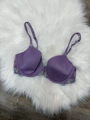 Image of Victoria's Secret Vintage Purple Bra - 36B
