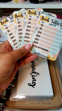 Image 1 of Bank Teller slips 