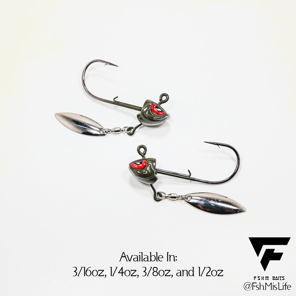 Fsh'M Swimbait Jig Heads