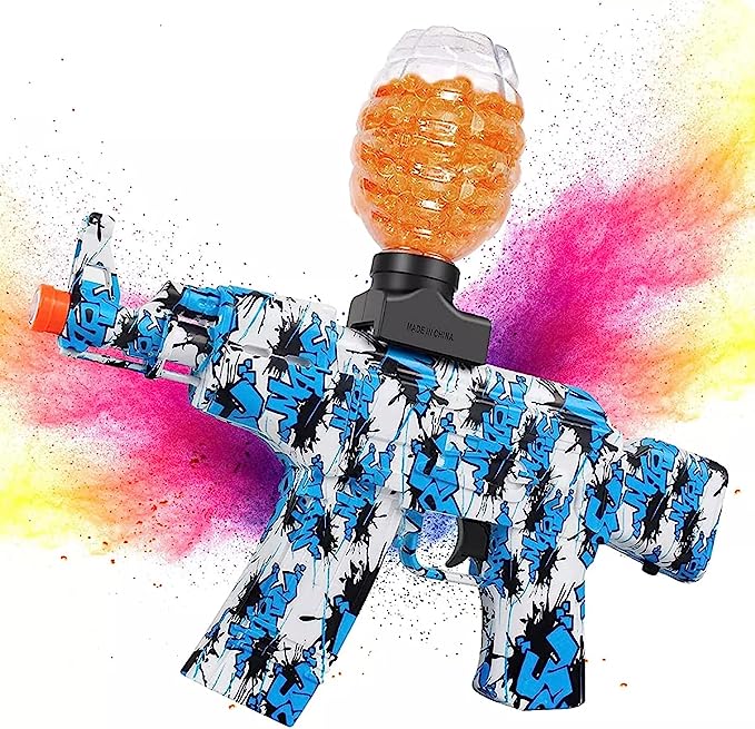 Image of Gel blaster, Splattergun, Electric Water Sprayer Gelball Blaster with Battery