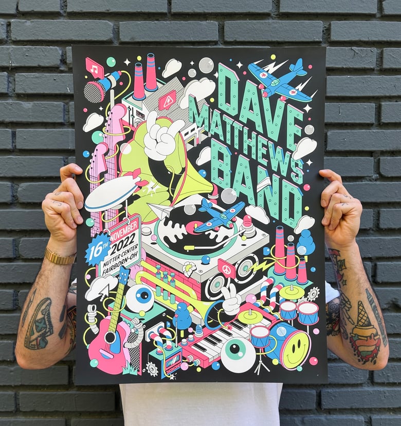 Image of DMB -  FAIRBORN  POSTER