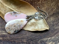 Image 2 of Opal and Quartz earrings 