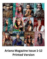 Image 1 of Ariana Magazine Issue 1-12 bundle (Printed) 