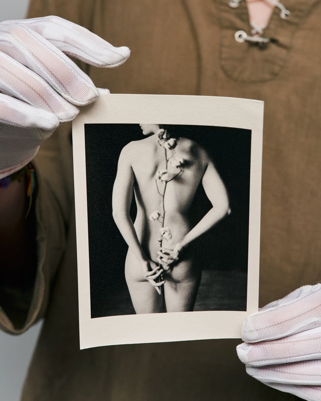 Hand printed postcard sized FB ART prints - Flowers and Elements