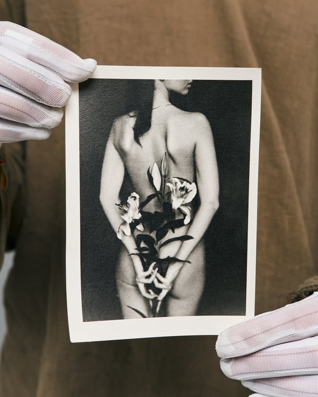 Hand printed postcard sized FB ART prints - Flowers and Elements