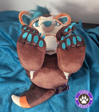 Image 4 of Anchor Otter Plush and Pouch (IN STOCK DISCOUNTED)