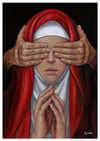 "keep calm & look into your heart" Print (DP595)