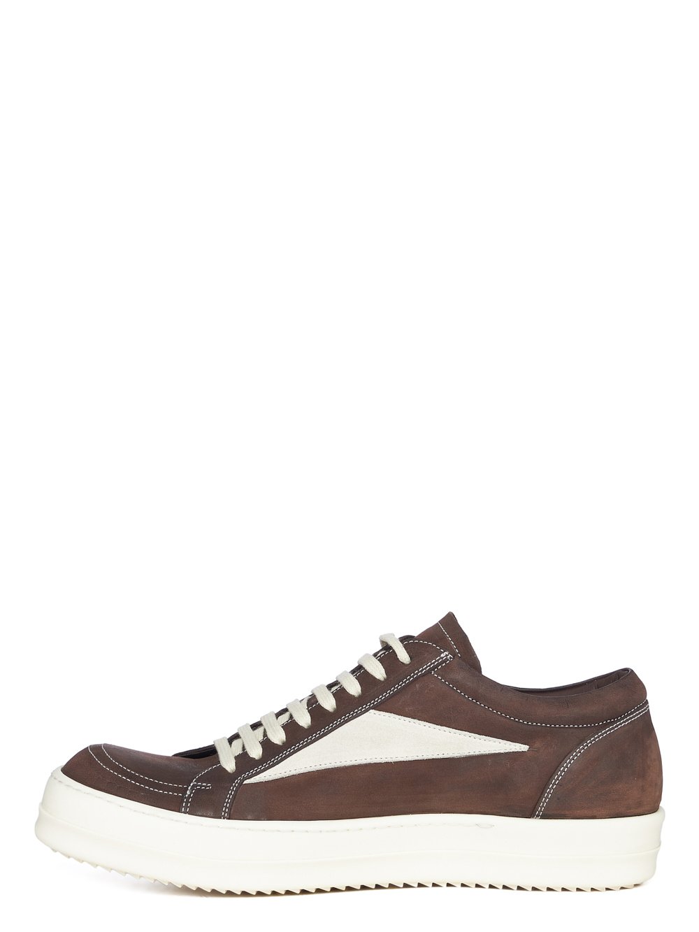 RICK OWENS LUXOR VINTAGE SNEAKER FW23 BROWN