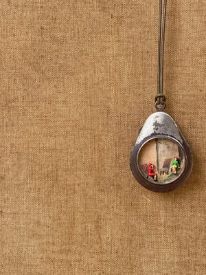 Image of Diorama necklace - have a seat