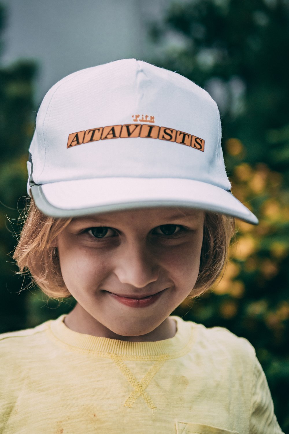 CAP LOGO (gray stripe)