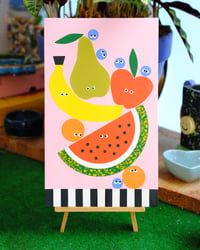 Image 2 of Plaque décorative fruits 