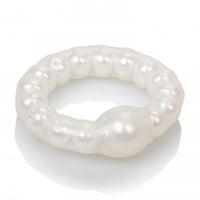 Image 3 of Pearl Beaded Prolong Rings  White