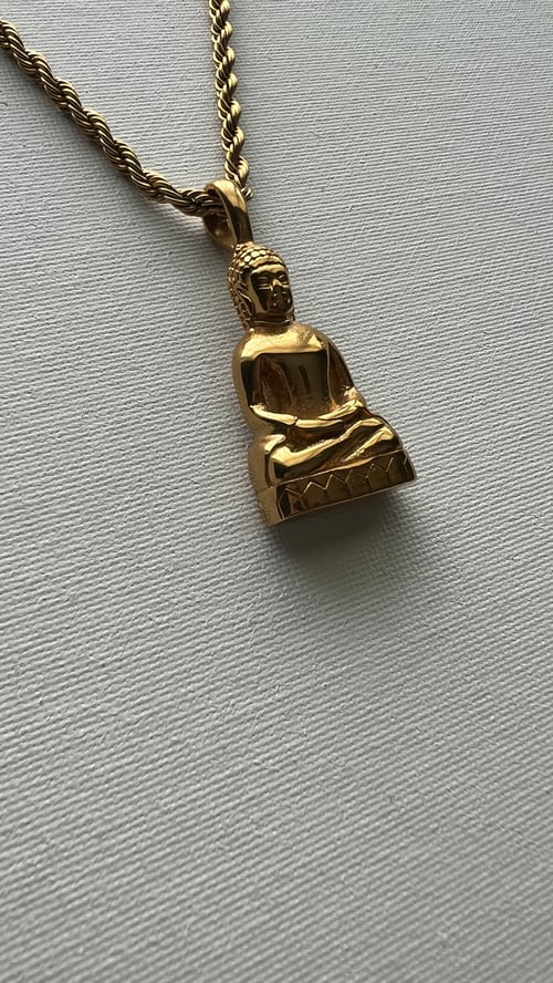 Image of SIDD • Buddha Statue Necklace