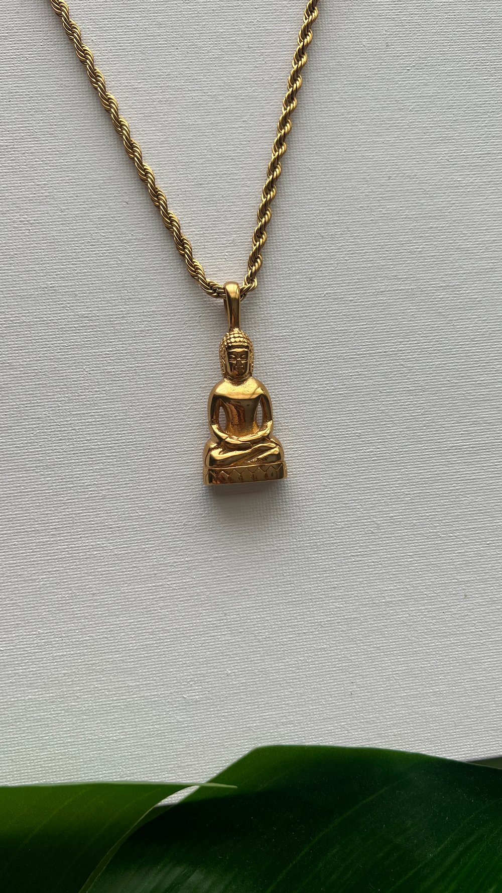 Image of SIDD • Buddha Statue Necklace