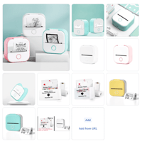 Portable Mini Thermal Label Printer