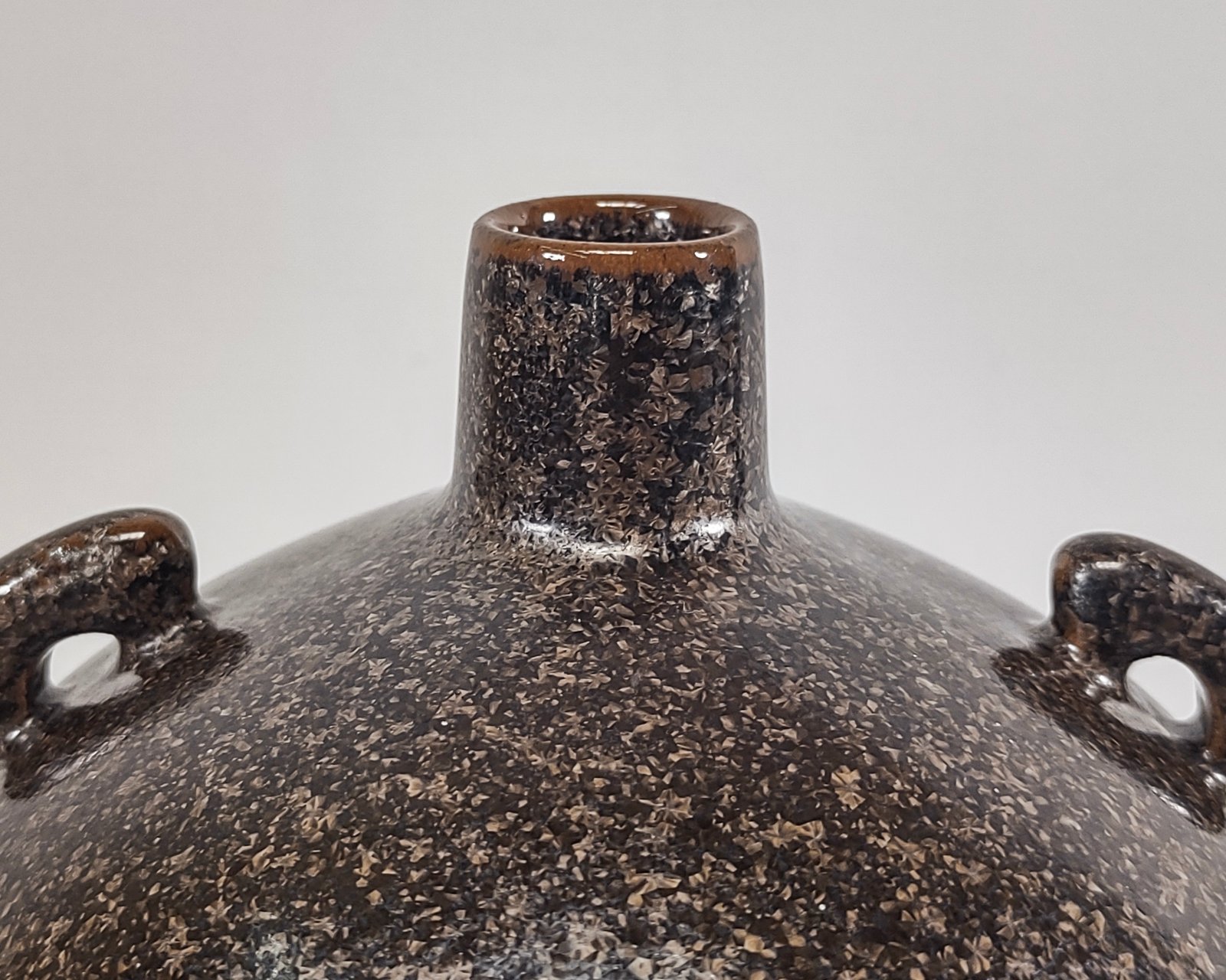 Toyo Japan Crystalline Glaze Vase | Iridium Interiors
