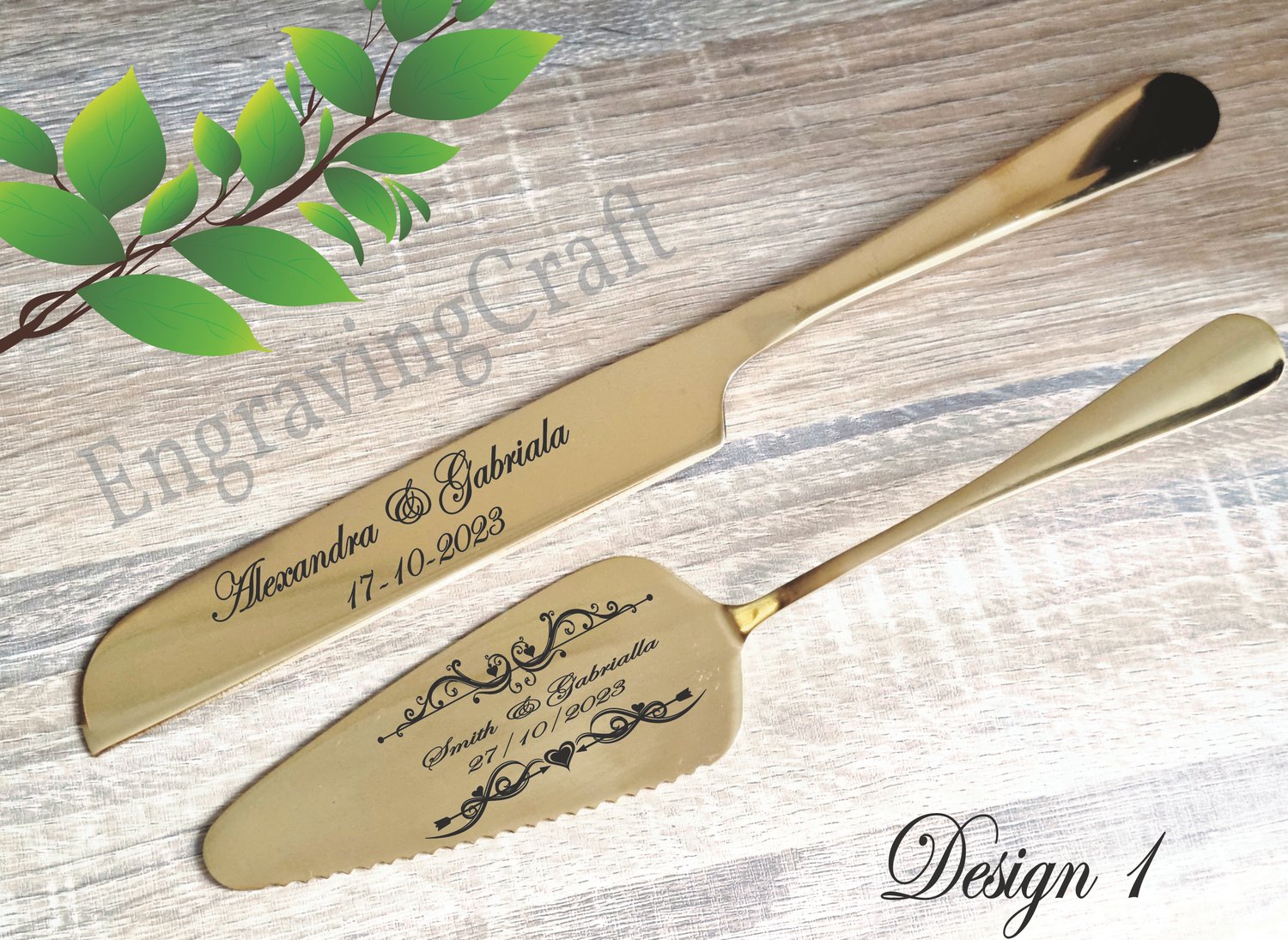 Birthday Wedding Paper Cake Serving Tool Disposable Plate Fork Scraper 2  Sets - Bed Bath & Beyond - 28769654