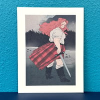 Image of Swordswoman Print