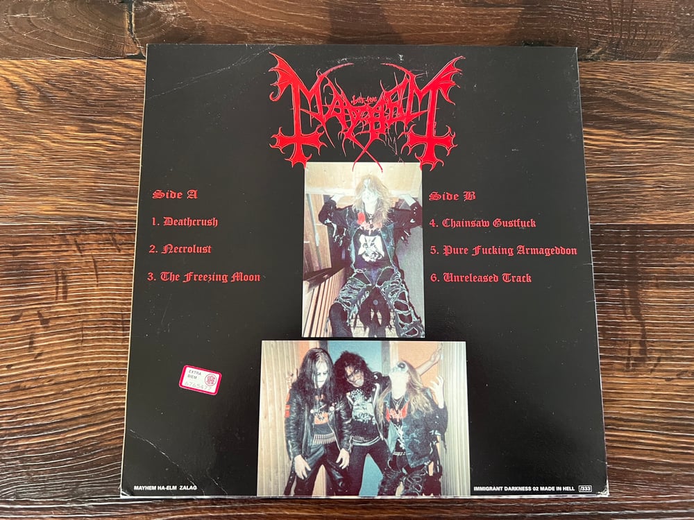 MAYHEM - AH ELM ZALAG RED VINYL
