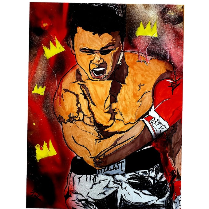 Image of "I Am The Greatest" Muhammad Ali poster