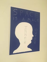 Image 2 of SPACE IS A PLACE (blue) FLAT FILE FIND, LAST COPIES