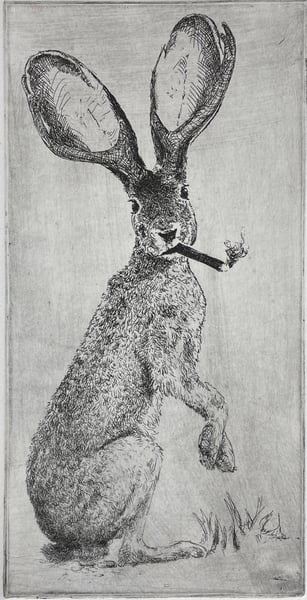 Image of Buckles the Jackalope