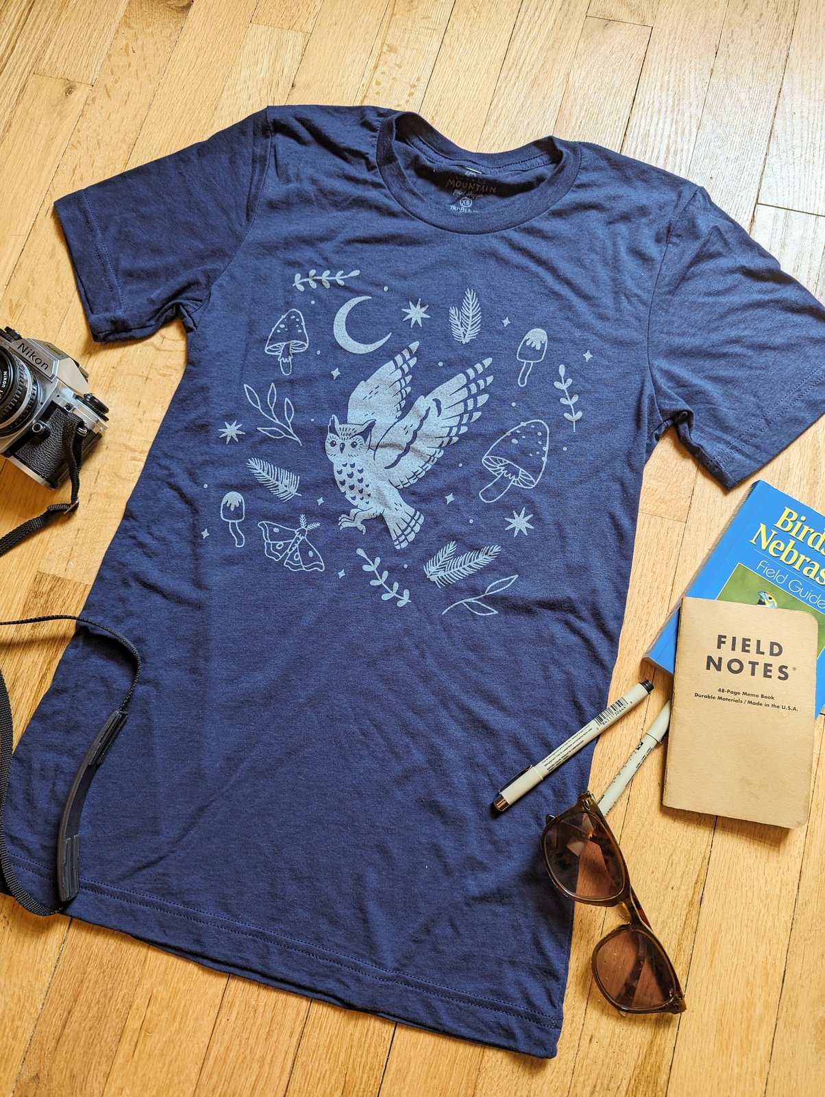 Owl T-shirt | Katie Nieland Art