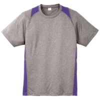 Image 5 of Onalaska Softball/Baseball: Unisex Heather Colorblock Contender Tee