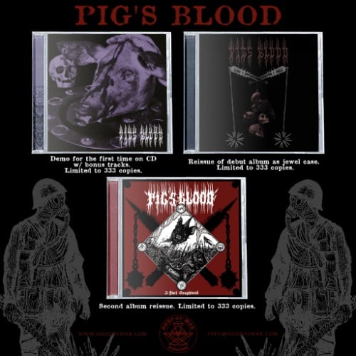 Image of Pig's Blood CDs *IMPORT*