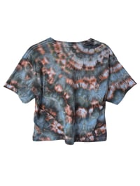 Image 3 of S Crop Tee in Ember IceDye