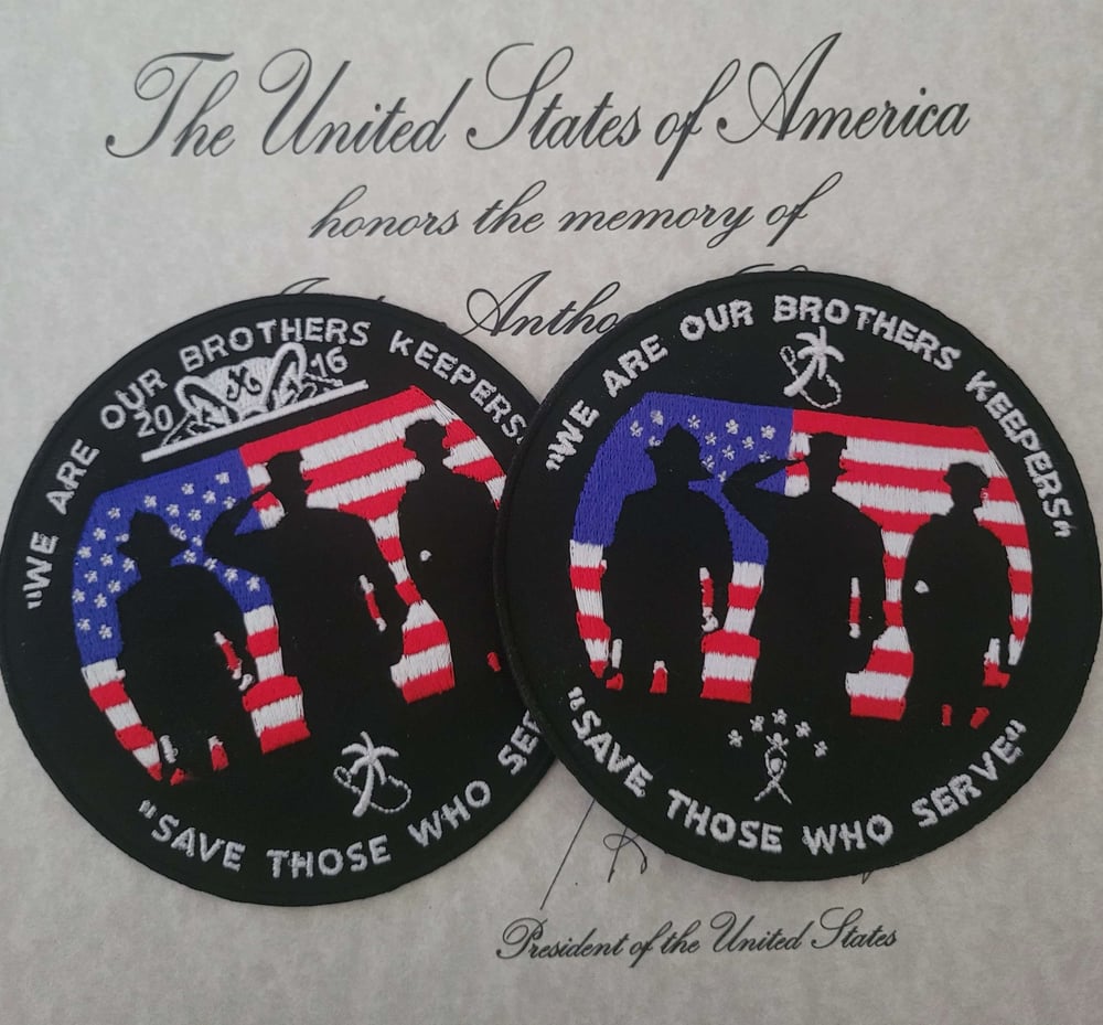 Image of Hometown Heroes patch ON SALE 