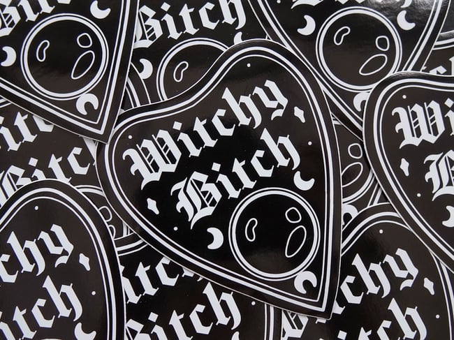 Witchy Bitch Sticker 