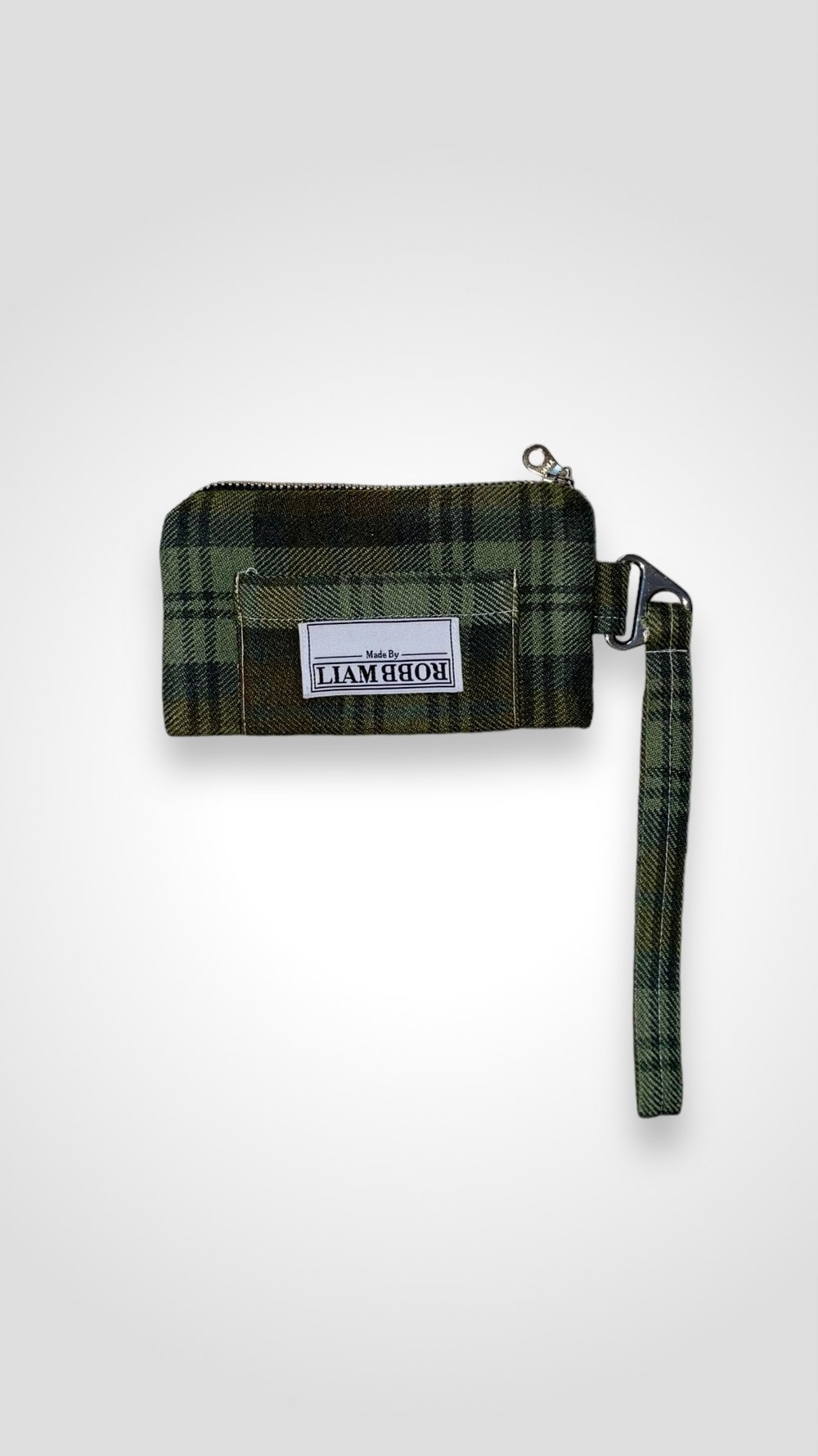 Olive Tartan Wallet