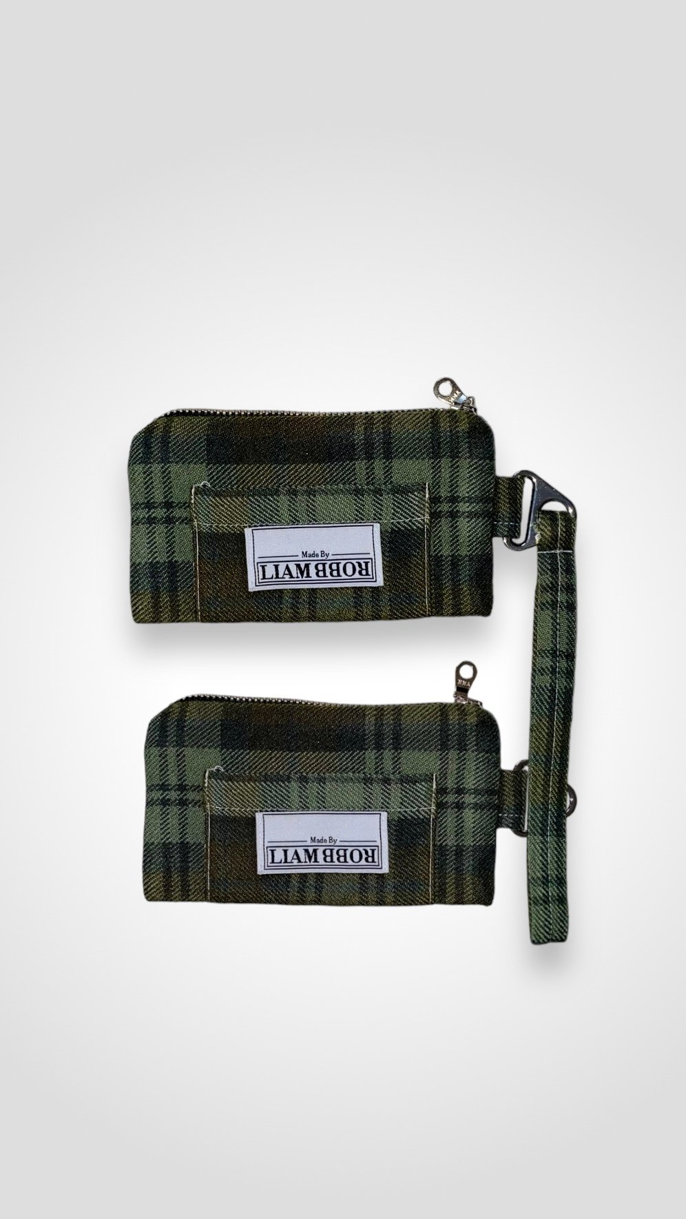 Olive Tartan Wallet