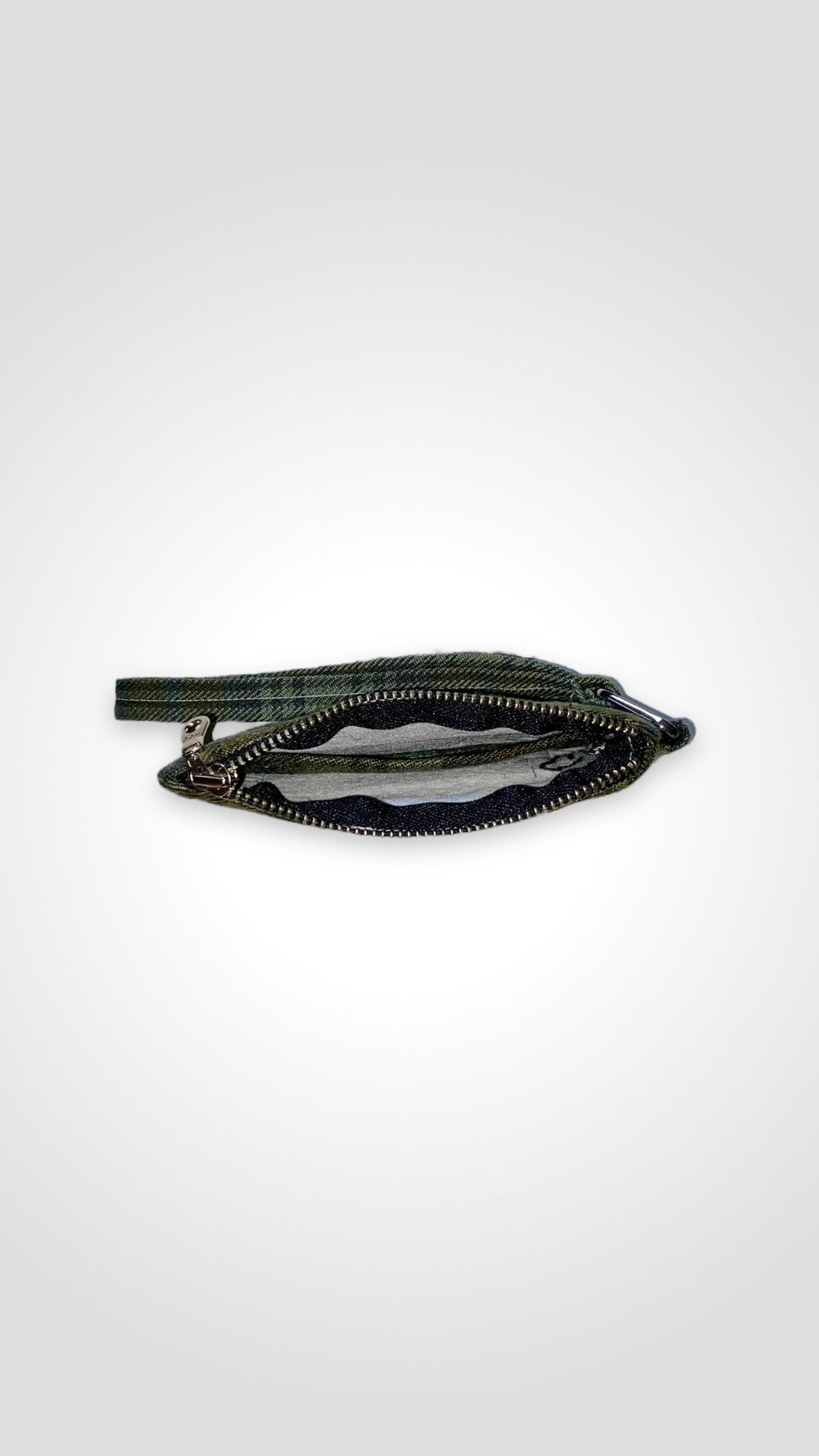 Olive Tartan Wallet
